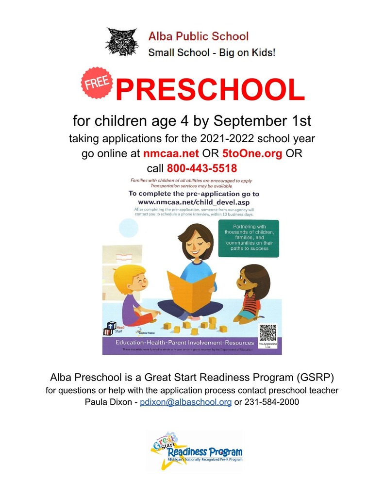 Preschool Recruitment 2021-2022